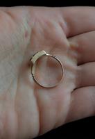 Antique Victorian mourning ring, 9ct Rose gold, Letter E (2 of 11) Antique Victorian mourning ring, 9ct Rose gold, Letter E (2 of 11)