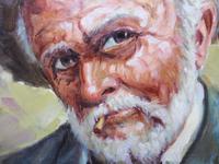 Pair of oils on canvas the odd couple Brazilian artist Chediac (7 of 10) Pair of oils on canvas the odd couple Brazilian artist Chediac (7 of 10)