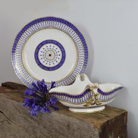 18th Century Sevres Porcelain Sauciere A Deux Sauceboat & Plate Pois Bleu 1788 (20 of 20) 18th Century Sevres Porcelain Sauciere A Deux Sauceboat & Plate Pois Bleu 1788 (20 of 20)