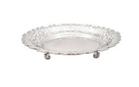 Antique Edwardian Sterling Silver 11" Dish / Bowl 1903 (7 of 9) Antique Edwardian Sterling Silver 11" Dish / Bowl 1903 (7 of 9)