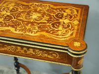 Louis XV Style French Marquetry Games / Side Table (5 of 15) Louis XV Style French Marquetry Games / Side Table (5 of 15)