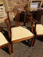 Set of 8 Hepplewhite Style Mahogany Dining Chairs (4 of 12) Set of 8 Hepplewhite Style Mahogany Dining Chairs (4 of 12)