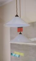 Original Opaline Glass Café Pendants (7 of 10) Original Opaline Glass Café Pendants (7 of 10)