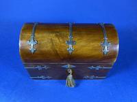Victorian Brassbound Walnut Casket (8 of 11) Victorian Brassbound Walnut Casket (8 of 11)