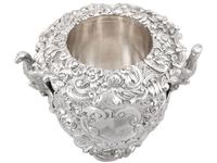 Antique George III Sterling Silver Wine Cooler (3 of 18) Antique George III Sterling Silver Wine Cooler (3 of 18)