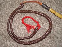 Vintage Gents Bamboo Hunt Whip With Plaited Leather Beaufort Thong (4 of 8) Vintage Gents Bamboo Hunt Whip With Plaited Leather Beaufort Thong (4 of 8)