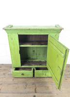 Rustic Antique Green Painted Wall Cupboard (3 of 11) Rustic Antique Green Painted Wall Cupboard (3 of 11)