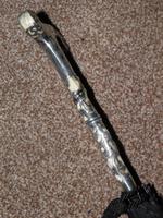 Antique Solid Silver Intricate Detailed Handled Umbrella W/Black Canopy "A.J.H" (3 of 18) Antique Solid Silver Intricate Detailed Handled Umbrella W/Black Canopy "A.J.H" (3 of 18)