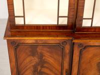 Regency Style 4 Door Breakfront Mahogany Bookcase (4 of 9) Regency Style 4 Door Breakfront Mahogany Bookcase (4 of 9)
