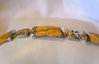 Vintage Silver Chinese Dragon Bracelet 1970s Meerschaum Stones 7 1/4" Length (6 of 10) Vintage Silver Chinese Dragon Bracelet 1970s Meerschaum Stones 7 1/4" Length (6 of 10)