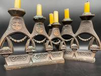 Pair of Russian Matryoshka Candlesticks (4 of 4) Pair of Russian Matryoshka Candlesticks (4 of 4)