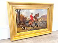 Victorian Sporting Oil Painting "Taking A Fence" Horse & Rider With Scent Foxhounds Hunting By John Alfred Wheeler (41 of 59) Victorian Sporting Oil Painting "Taking A Fence" Horse & Rider With Scent Foxhounds Hunting By John Alfred Wheeler (41 of 59)
