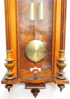 Gustav Becker Antique Walnut & Ebonised 8-day Twin Weight Striking Vienna Regulator Wall Clock (5 of 14) Gustav Becker Antique Walnut & Ebonised 8-day Twin Weight Striking Vienna Regulator Wall Clock (5 of 14)