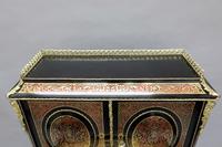 French 19th Century Louis XV Style Boulle Writing Cabinet (10 of 11) French 19th Century Louis XV Style Boulle Writing Cabinet (10 of 11)
