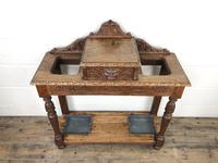 Antique Victorian Carved Oak Hall Stand (3 of 14) Antique Victorian Carved Oak Hall Stand (3 of 14)