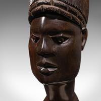 Antique Hand Carved Female Bust, African, Ebony, Ornamental Figure c.1900 (9 of 12) Antique Hand Carved Female Bust, African, Ebony, Ornamental Figure c.1900 (9 of 12)
