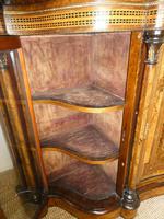 19thc Burr Walnut Credenza Cabinet (6 of 10) 19thc Burr Walnut Credenza Cabinet (6 of 10)