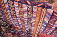 Large Mid 20th Century Colourful Flat Weave Woolen Rug (15 of 15) Large Mid 20th Century Colourful Flat Weave Woolen Rug (15 of 15)