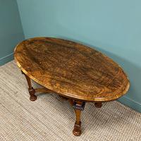 Magnificent Victorian Figured Walnut Antique Centre Table (7 of 9) Magnificent Victorian Figured Walnut Antique Centre Table (7 of 9)