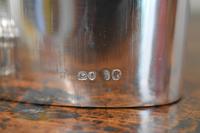 Fine Early Victorian Solid Silver Hip Flask (6 of 8) Fine Early Victorian Solid Silver Hip Flask (6 of 8)