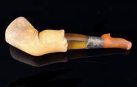 Antique ladies leg, Meerschaum cheroot holder (10 of 10) Antique ladies leg, Meerschaum cheroot holder (10 of 10)