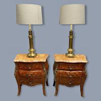 Pair of Brass Column Table Lamps (7 of 7) Pair of Brass Column Table Lamps (7 of 7)