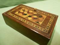 Genuine Tunbridge Ware Box. 100% Original. c1875 (7 of 9) Genuine Tunbridge Ware Box. 100% Original. c1875 (7 of 9)