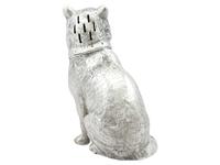 Sterling Silver Cat Shaker - Antique Victorian 1876 (3 of 9) Sterling Silver Cat Shaker - Antique Victorian 1876 (3 of 9)