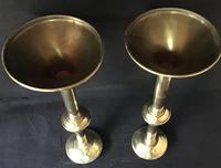 Pair of Tall Brass 19th Century Church / Altar Candlesticks (2 of 6) Pair of Tall Brass 19th Century Church / Altar Candlesticks (2 of 6)
