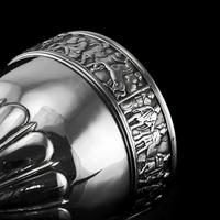 Antique Solid Silver Goblet / Cup with Roman Frieze - Elkington & Co 1902 (13 of 16) Antique Solid Silver Goblet / Cup with Roman Frieze - Elkington & Co 1902 (13 of 16)