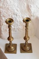 18th Century Georgian Brass Candlesticks (9 of 10) 18th Century Georgian Brass Candlesticks (9 of 10)