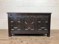 Antique Oak Coffer Blanket Box (4 of 11) Antique Oak Coffer Blanket Box (4 of 11)