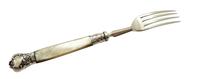 Set of 6 Antique Victorian Sterling Silver & Mother of Pearl Desert Forks 1896 (7 of 11) Set of 6 Antique Victorian Sterling Silver & Mother of Pearl Desert Forks 1896 (7 of 11)