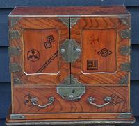Excellent 19th Century Japanese Oriental Elm Jewellery Box / Table Cabinet (6 of 11) Excellent 19th Century Japanese Oriental Elm Jewellery Box / Table Cabinet (6 of 11)
