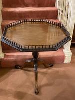 Late 18th Century Octagonal Galleried Occasional Table (7 of 7) Late 18th Century Octagonal Galleried Occasional Table (7 of 7)