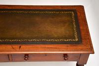 Antique Victorian Mahogany Leather Top Writing Table / Desk (3 of 9) Antique Victorian Mahogany Leather Top Writing Table / Desk (3 of 9)