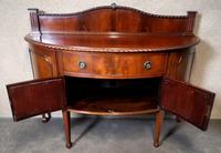 Edwardian Mahogany "D" Shaped Sideboard / Chippendale Style (3 of 12) Edwardian Mahogany "D" Shaped Sideboard / Chippendale Style (3 of 12)