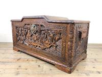 Early 20th Century Carved Camphor Trunk (5 of 14) Early 20th Century Carved Camphor Trunk (5 of 14)