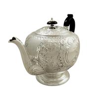 Antique Victorian Sterling Silver Teapot 1896 (6 of 10) Antique Victorian Sterling Silver Teapot 1896 (6 of 10)