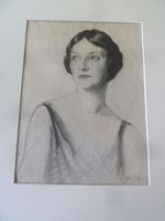Olive Snell Mod Brit, Lithograph of Society Woman Portrait 1920's 4 of 4 Listed (2 of 4) Olive Snell Mod Brit, Lithograph of Society Woman Portrait 1920's 4 of 4 Listed (2 of 4)