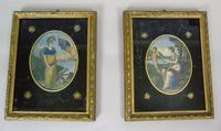 Pair of Georgian Engravings England and Ireland Verre Eglomise (4 of 5) Pair of Georgian Engravings England and Ireland Verre Eglomise (4 of 5)