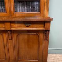 Quality Victorian Mahogany Glazed Antique Bookcase on Cupboard (5 of 9) Quality Victorian Mahogany Glazed Antique Bookcase on Cupboard (5 of 9)