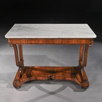 Pair Of Early 19th Century Italian Walnut And Marble Top Console Tables (9 of 10) Pair Of Early 19th Century Italian Walnut And Marble Top Console Tables (9 of 10)