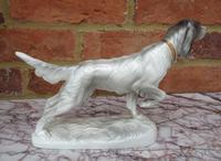 Hertwig & Co, Katzhutte Porcelain Figurine of an English Setter, 1914-1945 (2 of 7) Hertwig & Co, Katzhutte Porcelain Figurine of an English Setter, 1914-1945 (2 of 7)