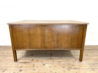 Early 20th Century Antique Oak Pedestal Desk (9 of 9) Early 20th Century Antique Oak Pedestal Desk (9 of 9)