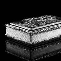 Rare Antique Georgian Solid Silver Mazeppa Snuff Box - Edward Smith 1836 (23 of 23) Rare Antique Georgian Solid Silver Mazeppa Snuff Box - Edward Smith 1836 (23 of 23)