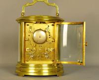 Oval Repeating Carriage Clock with Calendar & Alarm (6 of 10) Oval Repeating Carriage Clock with Calendar & Alarm (6 of 10)