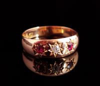 Antique Ruby & Diamond Gypsy Set Ring, 18ct Yellow Gold (2 of 10) Antique Ruby & Diamond Gypsy Set Ring, 18ct Yellow Gold (2 of 10)