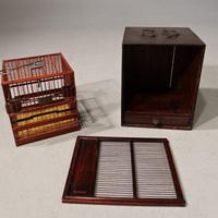 Most Unusual 1920's Hardwood & Lacquered Bird Cage (8 of 9) Most Unusual 1920's Hardwood & Lacquered Bird Cage (8 of 9)
