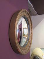 Antique Plaster Gilt Convex Wall Mirror (5 of 7) Antique Plaster Gilt Convex Wall Mirror (5 of 7)